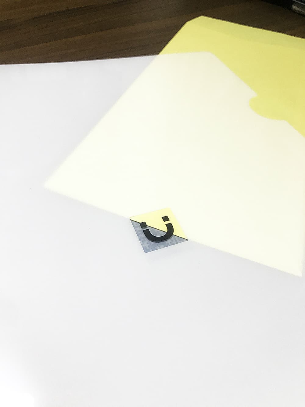 オリジナルクリアファイル印刷