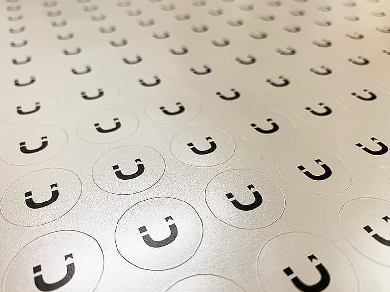 販促用ステッカーデザイン