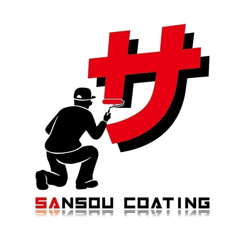 塗装会社のロゴマークデザイン