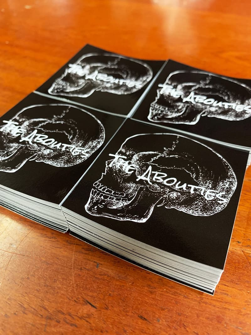 販促用のシールデザイン