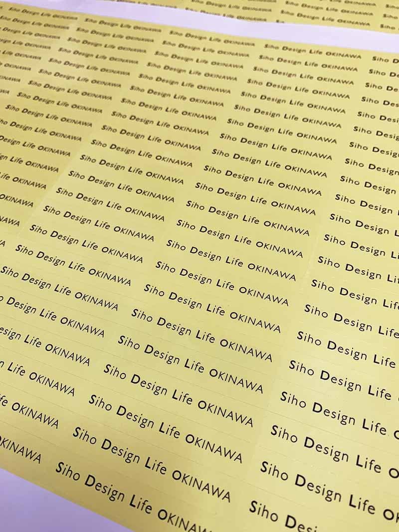 ステッカーデザイン