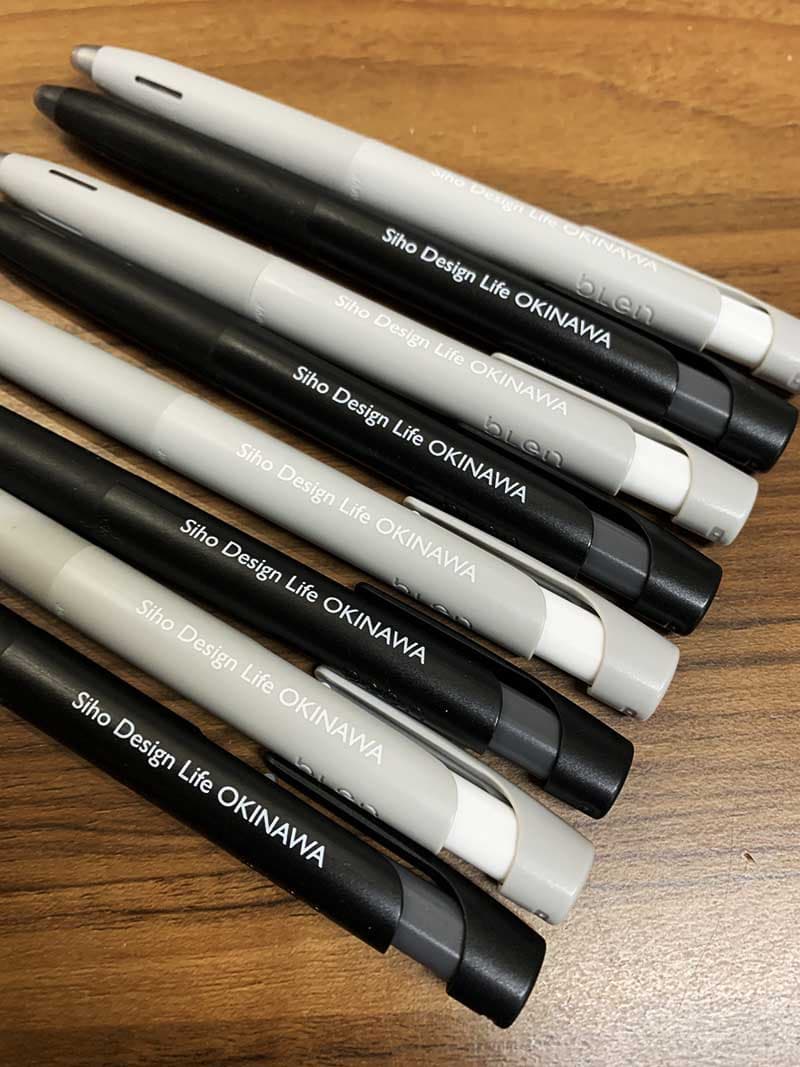 販促用のボールペン名入れデザイン